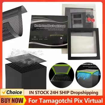 Защитный комплект, пылевой фильтр, крышка для консоли Xbox Series X, верхняя пылезащитная крышка из ПВХ с 4 силиконовыми заглушками, игровые аксессуары чёрный