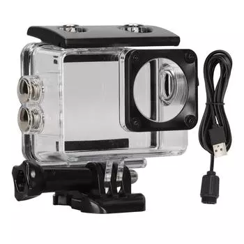 Защитный корпус для экшн-камеры, водонепроницаемый чехол для спортивной камеры типа C, двойной