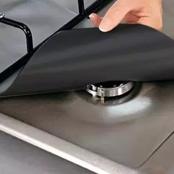 Защитный костюм для различных газовых плит, защита для газовой варочной панели чёрный