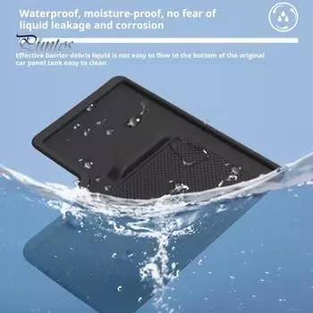 Защитный коврик для беспроводной зарядки центральной консоли, износостойкий, нескользящий, водонепроницаемый, для центральной консоли Toyota Prado 2024-2025 Right