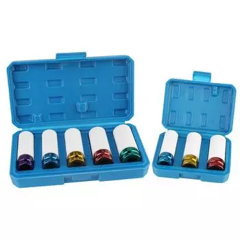 Защитный кожух приводного колеса 3/5 шт. 1 комплект прочных втулок ультратонкая удлиненная ударная головка ударная втулка набор винтовых головок универсальная