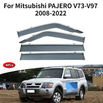 Защитный козырек для Mitsubishi PAJERO V73-V97 2008-2024 Аксессуары ДВЕРНОЙ КОЗЫРЕК Защитный козырек для окна Дверной козырек Вентиляционные шторки