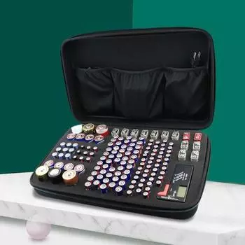 Защитный легкий полезный водонепроницаемый жесткий органайзер для батарей ящик для хранения кейс для переноски сухой контейнер для батарей