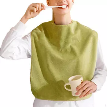 Защитный нагрудник для взрослых, легкий, прочный, регулируемый, многоразовый, водонепроницаемый, можно стирать