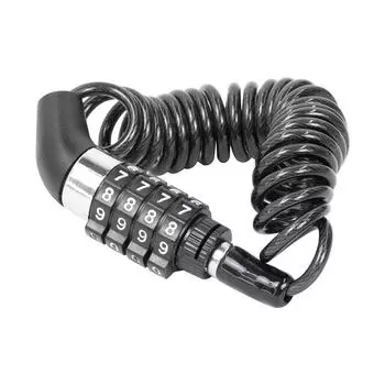 Защитный пароль, 4-значный замок, противоугонный стальной трос, цепной кодовый замок, электрический скутер для Xiaomi M365 Pro Pro2 Mi3, аксессуары чёрный