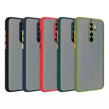 Защитный противоударный чехол Armor для Xiaomi Redmi 9 9A 9C 10A 10C 12c Redmi Note 9 9S 10 10S 11 11s 12s 12 Pro 5G A1 A2 Cover Redmi 9 чёрный