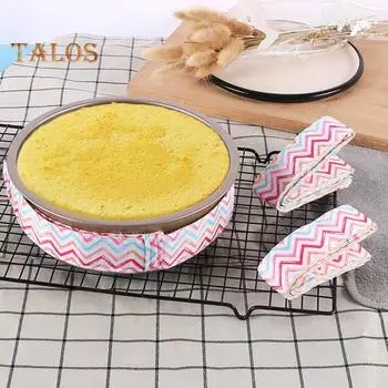 Защитный ремешок Складная защита Износостойкий надежный полезный ремешок для формы для торта для дома розовый