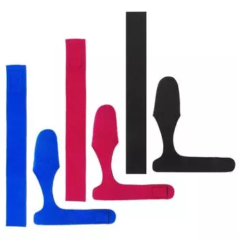 Защитный рукав для удочки с колпачками, лента для обертывания удочки, ремень, крепежный ремень для удочки, аксессуары для удочки чёрный