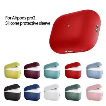 Защитный рукав для вкладышей, противоударный, мягкий силиконовый чехол для беспроводных наушников AirPods Pro 2
