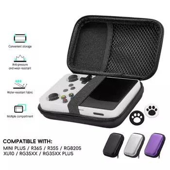 Защитный рукав, водонепроницаемая сумка для хранения, чехол поглощает удары и предотвращает царапины, подходит для R35S/R36S/RG35XX фиолетовый