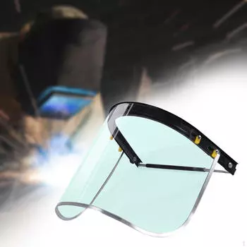 Защитный щиток для лица для взрослых, полностью переворачивающийся на 180° универсальный защитный протектор для чистый