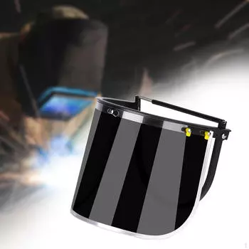 Защитный щиток для лица для взрослых, полностью переворачивающийся на 180° универсальный защитный протектор для чистый