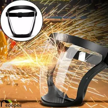 Защитный щиток для всего лица, многоразовая пылезащитная противотуманная маска, защитная маска, прозрачная маска для кухонных инструментов, защитная маска для работы