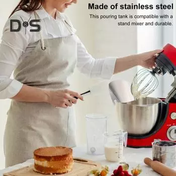 Защитный щиток из нержавеющей стали для миксера, металлический миксер, защитный щиток для заливки, сменная часть, брызгозащитный щиток, средство для предотвращения разлива жидкости 2pcs