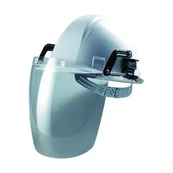 Защитный щиток TOYO Face Shield с креплением на шлем, прозрачная линза № 1175-C чистый