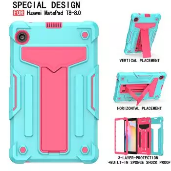 Защитный силиконовый чехол-подставка для планшета Huawei T8 8.0 Applicable to Huawei T8-8.0