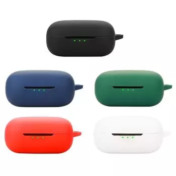 Защитный силиконовый чехол против царапин для наушников EarFun Air Pro 4, пылезащитный корпус, нецарапающийся красный