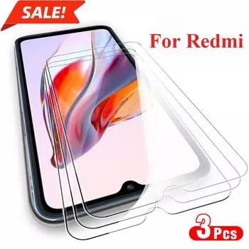 Защитный стеклянный чехол из 3 предметов для Xiaomi Redmi 12C HD, закаленная пленка, Xioami Redmi 12 C C12 Redmi12c, 6,71-дюймовая защитная крышка для экрана Note7 чистый