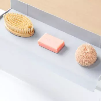 Защитный уголок для мойки 17,7 дюйма для столешниц на кухне и в ванной Blue Gray