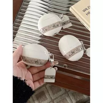 Защитный зажим Беспроводной Bluetooth-чехол для наушников 5 I6i Ударопрочная коробка Tide Art Freebuds4e Гибкий клей 5-го поколения SE2 Рукава для наушников Pro4 freebuds4 Art Retro Art Oil Painting + Pendant