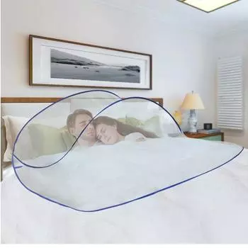 Зашифрованное москитное покрытие, защитная крышка, складная и портативная голова и лицо двух пар для деловых поездок, москитные сетки,