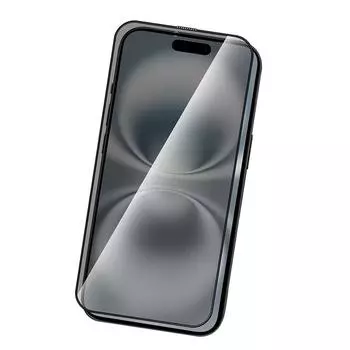 Заставка iPhone 16 plus, конфиденциальность - [6,7 дюйма] Степень защиты от шпионажа 3D, полное покрытие, ударопрочное закаленное стекло, защита от падений и царапин, предпочтительно