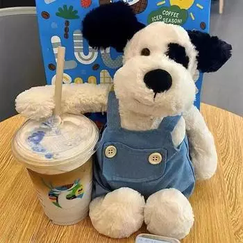 Застенчивая собака-пират, кукла-далматин, детская успокаивающая игрушка, щенок пирата 30cm0.13kg
