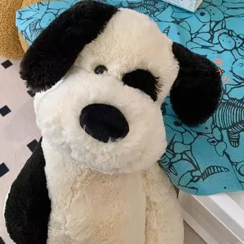 Застенчивый щенок, милая мягкая кукла, собака-пират 31CM