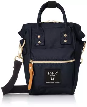 Застежка 2WAY сумка через плечо водоотталкивающая CROSS BOTTLE ATS0767 темно-синий [Anello] Застежка/вода