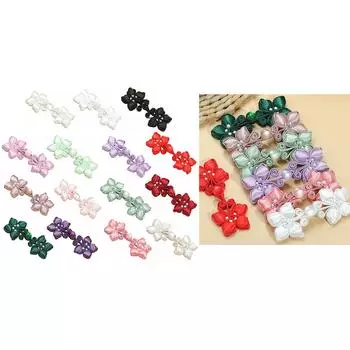 Застежка для чонсама, китайский узел, пуговицы-лягушки, застежка, швейные застежки для самостоятельного шитья, свитера, шарфа, костюмов, нарядов, декора 12