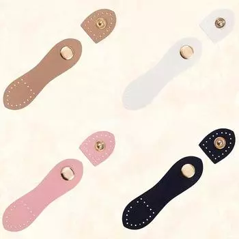 Застежка для сумок Металлическая застежка Ручная застежка для кошелька Упаковка карт Застежка Пряжка для кошелька Кнопка для сумочки Аксессуары Пряжка своими руками кофейный