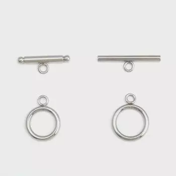 Застежка из нержавеющей стали OT Buckle для браслетов и ожерелий Bone Rod 3x21mm