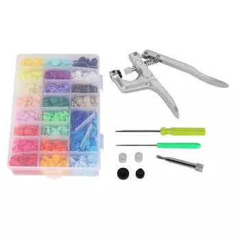 Застежка-кнопка Плоскогубцы Кнопка T-5 Пластиковая смоляная кнопка Кнопка-кнопка Ткань Подгузник