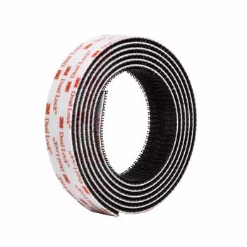 Застежка-молния 3M Dual Lock SJ3550 250 черная (25ммx182см)