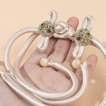 Застежка в форме бабочки, пуговицы ручной работы в стиле хань, пряжка для китайского костюма, чонсам темно-розовый