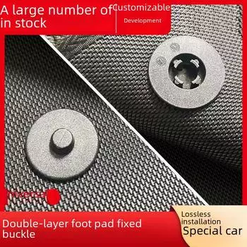 Застежка-защелка для автомобильного коврика: Двухслойный съемный держатель для коврика и коврика в багажник Set of 4