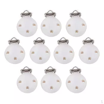 Застежка-застежка-застежка для младенцев, изготовленная из дерева, металлических деталей - белого цвета,