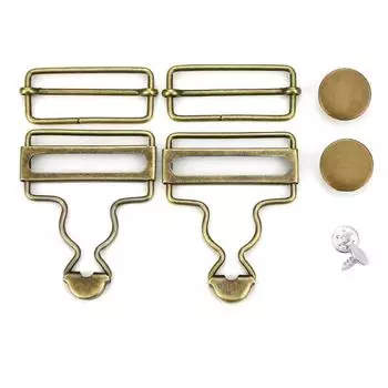 Застежки для комбинезона, зажимы, пряжки с джинсовыми пуговицами, набор для джинсовых курток, домашние принадлежности для шитья одежды своими руками бронзовый