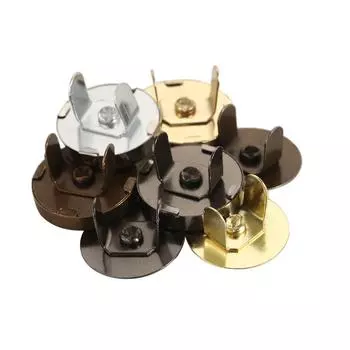 Застежки для кошелька Застежка для багажа Запасная пряжка Магнитные застежки Пряжка для кошелька Детали для сумок Аксессуары для сумок бронзовый