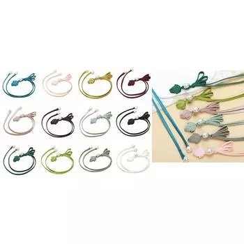 Застежки для шитья Cheongsam, сделанные своими руками, китайские узлы, пуговицы-лягушки с длинными кисточками, декоративные пуговицы для костюма Tang-Suit своими руками 9