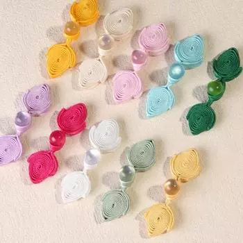 Застежки для шитья чеонгсама своими руками Китайские узлы Кнопки-лягушки Китайские застежки-пуговицы Декоративные пуговицы для костюма Тан своими руками