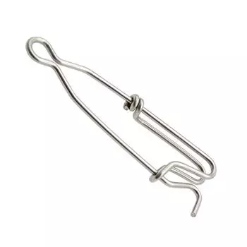 Застежки-клипсы с длинным поводком Клипсы для лески Рыболовный карабин Терминальная оснастка Клипса для наживки Рыболовные коннекторы Аксессуар для оснастки