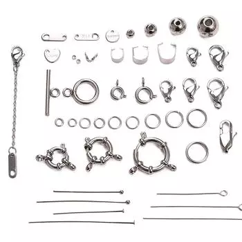 Застежки Крючки Булавка Кольцо-лобстер для браслета Ожерелье Соединители DIY Изготовление ювелирных изделий Фурнитура Принадлежности C-0.7x30mm 20pcs