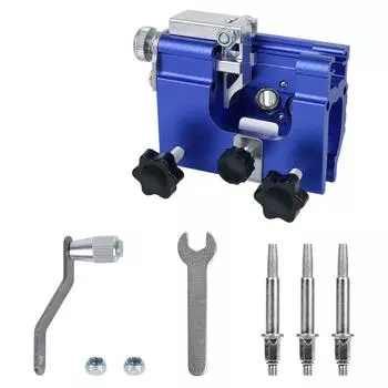 Заточка цепных пил по дереву, ручная заточка зубьев цепи, электрические пилы, ремонтные инструменты с 3 заточными стержнями синий