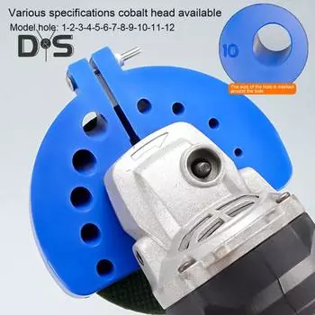 Заточка сверл Многофункциональный инструмент для заточки сверл Широкая применимость Простота использования Приспособление для заточки сверл красный