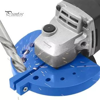 Заточка сверл Многофункциональный инструмент для заточки сверл Широкая применимость Простота использования Приспособление для заточки сверл красный