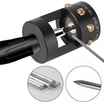 Заточной станок для металлических вольфрамовых электродов, шлифовальная головка, сварочный инструмент TIG с отрезными пазами и алмазными кругами, многоугловой 0,04 -1/8