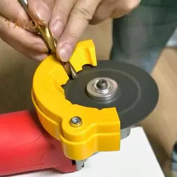 Заточной станок для сверл Заточной станок для сверл Прочная конструкция Компактный дизайн Портативный Широкая применимость Заточной станок для сверл жёлтый