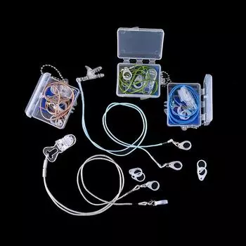 Заушные слуховые аппараты Bte, держатель для защитного зажима, аксессуары для защиты серый