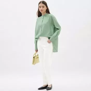 Зауженные брюки GU by Uniqlo + удлиненная длина EC